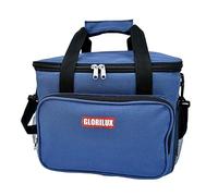 GLORILUX Cool Bag 15L Insulated Lunch Bag - 600D Oxford Fabric - Food Grade PEVA Foil - Fits 24 Cans - Cooler Bag for Work, Office, School, Picnic, Beach and Outdoor - Leakproof Lunch Bag (Blue)
