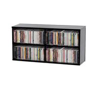 Glorious CD Box 180 (Black) Storage Unit