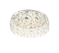 Glorious Crystal Chandelier Raindrop Ceiling Light Home Lighting Round Light, Flush Mount Fixture for Hallway, Living Room lamp Restaurant Hotel Villa φ80cm (Color : 100cm)