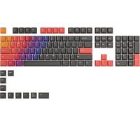 Glorious Gaming 114x GPBT Keycaps - Cherry Profile, Super Durable PBT Plastic, Eye Catching Aesthetics, Superior Sound, Fade Resistance, American US Layout - Celestial Fire