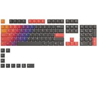 Glorious Gaming 114x GPBT Keycaps - Cherry Profile, Super Durable PBT Plastic, Eye Catching Aesthetics, Superior Sound, Fade Resistance, American US Layout - Celestial Fire
