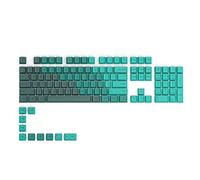 Glorious Gaming 115x GPBT Keycaps - Cherry Profile, Super Durable PBT Plastic, Eye Catching Aesthetics, Superior Sound, Original Typeface, Spanish Layout - Rain Forest