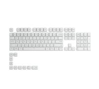 Glorious Gaming 115x GPBT Keycaps - Cherry Profile, Super Durable PBT Plastic, Eye Catching Aesthetics, Superior Sound, Original Typeface, Spanish Layout - Arctic White