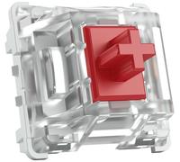 Glorious Gaming 120x Gateron Mechanical Keyboard Switches (Red) - SMD-LED Compatible, Linear & Smooth for Fast Typing & Gaming, 45g Actuation Force, 3-Pin Mount - Gateron Red