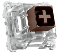 Glorious Gaming 120x Kailh Mechanical Keyboard Switches (Box Brown) - Tactile & Quiet, 45g Actuation Force, Waterproof & Dustproof, 3-Pin Mount, SMD-LED Compatible, Box Range - Kailh Brown