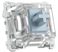 Glorious Gaming 120x Kailh Mechanical Keyboard Switches (Speed Silver) - Linear & Fast, 40g Actuation Force, Speed Switches, 3-Pin Mount, SMD-LED Compatible - Kailh Silver