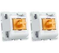 Glorious Gaming 36x Panda Mechanical Keyboard Switches (Tactile) - Fits All GMMK Keyboards & Numpads, Snappy Bump, Buttery Smooth Travel, Original INVYR Moulds, 49g Actuation, 3-Pin Mount - Unlubed