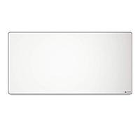 GLORIOUS Gaming Cloth Gaming Mousepad (3XL Extended) - Stitched Edges, Smooth Surface for Speed & Control, Anti Slip Base, Machine Washable, 3XL Extended (1220 x 610 x 3mm) - White