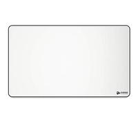 Glorious Gaming Cloth Gaming Mousepad (XL Extended) - Stitched Edges, Smooth Surface for Speed & Control, Anti Slip Base, Machine Washable, XL Extended (610 x 360 x 3mm) - White