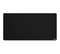 Glorious Gaming Cloth Gaming Mousepad (XXL Extended) - Stitched Edges, Smooth Surface for Speed & Control, Anti Slip Base, Machine Washable, XXL Extended (910 x 460 x 3mm) - Black