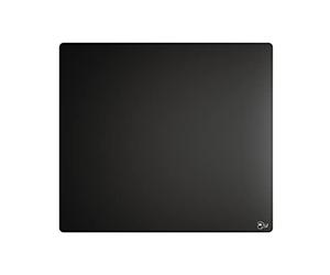 GLORIOUS Gaming Elements AIR Gaming Mousepad - Ultra-Fast Hard Pad, Near Frictionless Surface for Pure Speed, Ultra Thin (0.5mm), Adhesive Base (Easily Removable), AIR (430 x 380 x 0.5mm) - Black