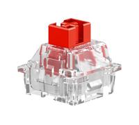Glorious Gaming - Fox Linear Magnetic Hall Effect Switches (36PCS) for Mechanical Gaming Keyboards, Silent Red Switches for Gaming, Magnetic Switches for HE Hotswap Keyboards, RGB for Backlit Keyboard