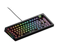 Glorious Gaming GMMK 3 Barebones Custom Gaming Keyboard, TKL 75% Mechanical Keyboard, Modular Gaskets, Hotswappable MX 5 Pole, Noise Reducing Foam, Aluminum Switch Plate, ANSI, Black