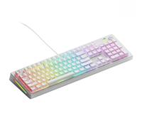 Glorious Gaming GMMK 3: gaming mechanical keyboard, full size 100%, gasket system, doubleshot PBT, aluminum reader, hot swap switches with 3 and 5 prong american QWERTY - White