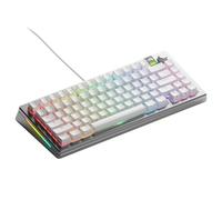 Glorious Gaming GMMK 3 Pro: anpassat mekaniskt tangentbord, 75% TKL, modulärt aluminiumhölje Och packningssystem, utbytbara MX-brytare, ljuddämpande skum, anpassade tangenter, USA QWERTY - Silver