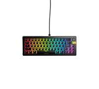 GLORIOUS Gaming GMMK 3 PRO HE: Keyboard (Rapid Trigger), Hall Effect, Modular Aluminium Housing & Sealing System, 8K Retrieval Rate, Hot-Swap (MX & HE Switch), Compact 65%, USA QWERTY - Black