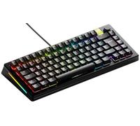 GLORIOUS Gaming GMMK 3 PRO HE: Rapid Trigger Keyboard, hall effect, aluminum housing, 8K polling, hotswap MX & magnetic switches, modular gasket system, TKL 75%, German QWERTZ - Black