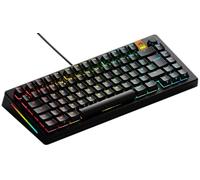 Glorious Gaming GMMK 3 Rapid Trigger Keyboard, Hall Effect, 8K Polling, MX Mechanical & Magnetic Switches, Hotswappable TKL 75%, Modular Gasket System, Doubleshot PBT keycaps, UK QWERTY - Black