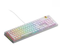Glorious Gaming - GMMK 3 Rapid Trigger Keyboard, Hall Effect, 8K Polling Rate, MX Mechanical & Magnetic Switches, Hotswappable 100% Keyboard, Modular Gasket System, Doubleshot PBT keycaps (White)