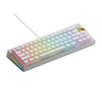 Glorious Gaming - GMMK 3 Rapid Trigger Keyboard, Hall Effect, 8K Polling Rate, MX Mechanical & Magnetic Switches, Hotswappable 65% Keyboard, Modular Gasket System, Doubleshot PBT keycaps (White)