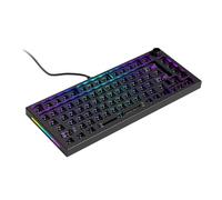 Glorious Gaming GMMK PRO 75% Barebones Black (Frame Only) - Modular Mechanical Gaming Keyboard, TKL Size (75%), 3.5 lbs Frame, RGB, Fully Customizable, 5 Switch Stand