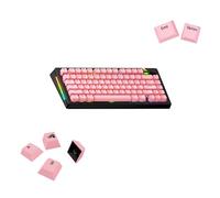 Glorious Gaming - GPBT Basics (PBT Keycaps), Potion Pink, No Fade Dye-Sublimated, for Custom Mechanical Keyboards, Fits 100%, 75% 65% 60%, Fits ANSI & ISO, Supports Windows & macOS - English (US)