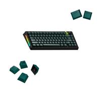 Glorious Gaming - GPBT Basics (PBT Keycaps), Totem Green, No Fade Dye-Sublimated, for Custom Mechanical Keyboards, Fits 100%, 75% 65% 60%, Fits ANSI & ISO, Supports Windows & macOS - English (US)