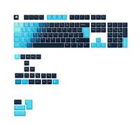 Glorious Gaming - GPBT Gradient Keycaps (Celestial Ice), PBT polymer, no-fade dye-sublimated, suitable for 100%,75%,65%,60% custom mechanical, fits ANSI, ISO French AZERTY format