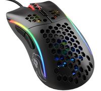 Glorious Gaming Model D- (Small) Wired Gaming Mouse - 61g Superlight Honeycomb Design, RGB, Ergonomic, Pixart 3360 Sensor, Omron Switches, PTFE Feet, 6 Buttons - Matte Black