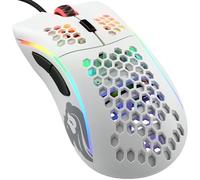 Glorious Gaming Model D Wired Gaming Mouse - 68g Superlight Honeycomb Design, RGB, Ergonomic, Pixart 3360 Sensor, Omron Switches, PTFE Feet, 6 Buttons - Matte White