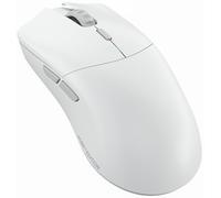 Glorious Gaming Model O 2 PRO 4K/8K Wireless Gaming Mouse - 2.4GHz 1ms delay, 4K/8K Polling, 100M clicks, 59g Ultralight, Long Battery Life, 26K DPI, RGB, Ambidextrous, 6 Buttons, PTFE Feet - White