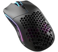 Glorious Gaming Model O- (Small) Wireless Gaming Mouse - 65g Superlight Honeycomb Design, RGB, Ambidextrous, Lag Free 2.4GHz Wireless, Up To 71 Hours Battery - Matte Black