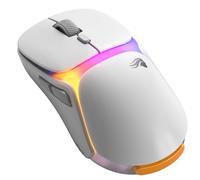Glorious Gaming Model O3 Wireless Gaming Mouse - InfinitePlay Swappable Battery System, 8k Polling, 130M Click Optical Switches, Ultralight 66g, 30K DPI Optical Sensor, RGB - White