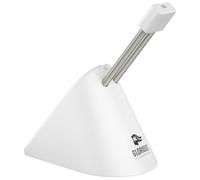 GLORIOUS Gaming Mouse Bungee - Cable Management for all Gaming Mice, Eliminates Drag, Adjustable Arm, Premium Build Quality, Rubber Grip Base, Rubber Clip for Different Cable Sizes - White