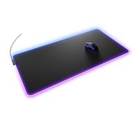 Glorious Gaming Mouse Pad GMP 2 GLED - XXL - 2-Zone RGB Lighting, InfiniGlow Stitchless Edge, Premium Cloth Surface, Grippy Rubber Base - 915mm x 460mm x 3mm - Double Extra Large Desk Mat