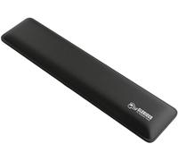 Glorious Gaming Padded Keyboard Wrist Rest (Full Size, 25mm Thick) - Anti-Fray Stitched Edges, Smooth Cloth Surface, Anti-Slip Rubber Base, Medium Firmness, 440 x 100 x 25mm - Black