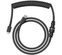 Glorious PC Coiled Cable Phantom Black, USB-C to USB-A spiral - 1.37m, black
