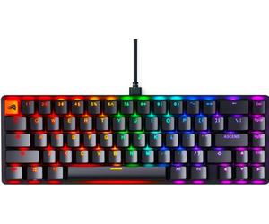 GLORIOUS Gaming - TKL Mechanical Keyboard - Custom 65% Keyboard - Compact Low-Profile - Hotswap w/Cherry Mx Style Switches - In ouble Shot Keycaps & Linear Switches - PC Gaming Setup Accessories