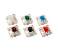 Glorious Gaming 120x Gateron Mechanical Keyboard Switches (Red) - SMD-LED Compatible, Linear & Smooth for Fast Typing & Gaming, 45g Actuation Force, 3-Pin Mount - Gateron Red