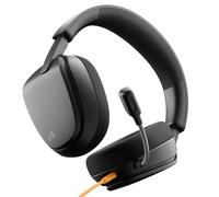 GLORIOUS GHS Eternal - Casque gaming stéréo pour PC, PS5, PS4, Xbox, Switch. Transducteurs inclinés sur mesures, micro détachable 3,5 mm haute-clarté ajustable. Résistant, confort longue durée. Noir