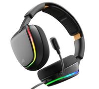 GLORIOUS GHS Eternal RGB - Stereo RGB Gaming Headset for PC, PS5, PS4, Switch - Custom Tuned Angled Drivers, Adjustable Crystal Clear Detachable Mic, USB-C - Durable, All Day/Night Comfort - Black