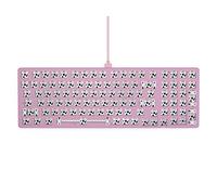 Glorious Gaming GMMK 2 Full Size (96Percent) Barebones (Frame Only) - Mechanical Gaming Keyboard Frame, Full Size (96Percent), Aluminium, Customisable, Per Key RGB, International / ISO Layout - Pink