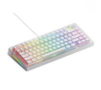 Glorious Gaming GMMK 3: Gaming Mechanical Keyboard, TKL 75%, Gasket System, Doubleshot PBT Overlays, Aluminum Reader, Hot Swap Switches with 3 and 5 Prongs, American QWERTY - White