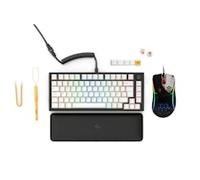 Glorious GMMK Pro 75% and Model D- Keyboard and Gaming Mouse Bundle - Black