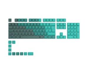 Glorious GPBT Keycaps - 115 PBT keycaps, ISO, UK layout, Rain Forest