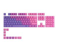 GLORIOUS GPBT Keycaps Cherry Profile German Layout (Nebula) | Super Durable Thick PBT Plastic, Eye Catching Aesthetics, Premium Acoustic Sound, Fade Resistant Legend Design