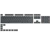 GLORIOUS GPBT Keycaps Cherry Profile Spanish Layout (Black Ash) | Super Durable Thick PBT Plastic, Eye Catching Aesthetics, Premium Acoustic Sound, Fade Resistant Legend Design