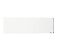 Glorious GW-E Extended Pro Gaming Surface - White, Full Desk Mouse Mat, 914x279mm, Anti-Fray Stitched Edges, Non-Slip Rubber Base