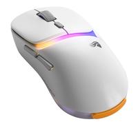 GLORIOUS Model D3 Wireless Gaming Mouse (White) | 69g Ultralight Ergonomic Form, InfinitePlay Swappable Battery System, 8K Polling, 130M Optical Switches, BAMF 3.0