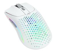 GLORIOUS Gaming Model O 2 Wireless Gaming Mouse - Hybrid 2.4GHz & Bluetooth Wireless, 68g Superlight, Long Battery Life, 26k BAMF 2.0 Sensor, RGB, Ambidextrous, 6 Buttons, PTFE Feet - White